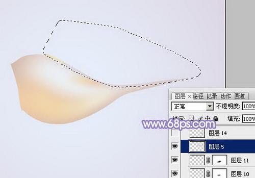 图14：PS精致小海螺制作