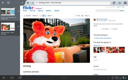 Firefox for Android平板
