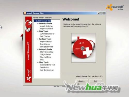 avast!Rescue Disc