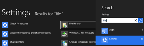 图：Win8自动备份