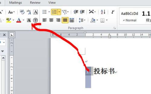 图：Word 2010 出现黑方块