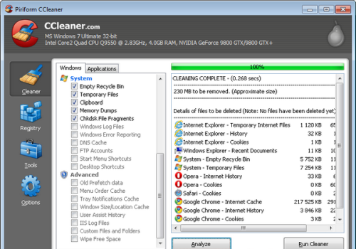 图：ccleaner 4.0