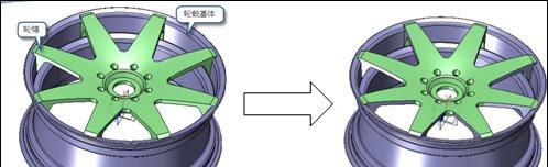图：三维CAD快速设计汽车轮毂教程