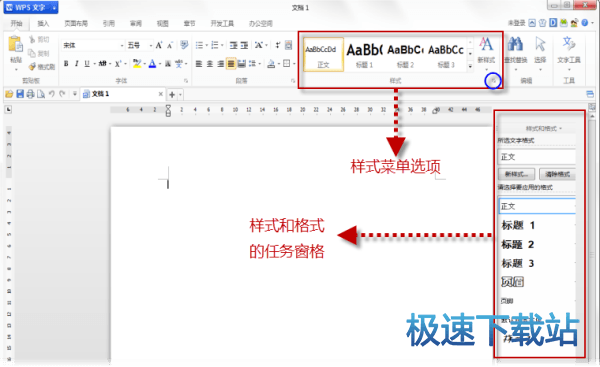 图：WPS文字样式