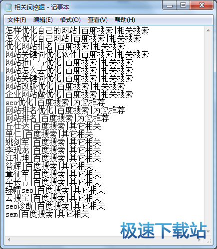 图：相关词挖掘