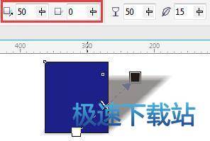 阴影淡出