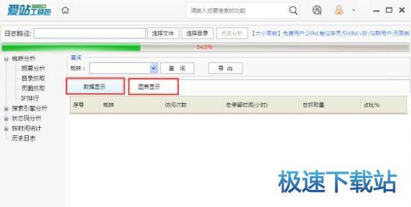 图：网站日志分析工具