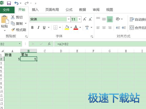 图：累加运算