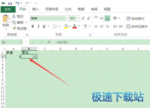 图：累加运算