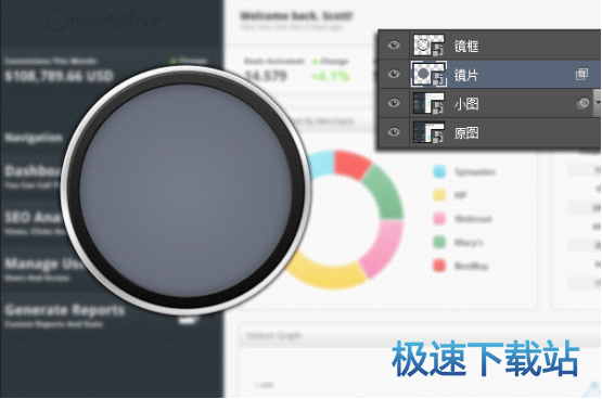 图：放大镜动画