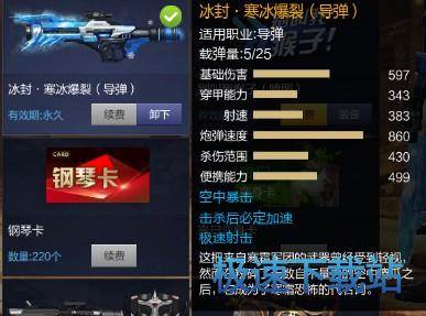 图：冰封导弹