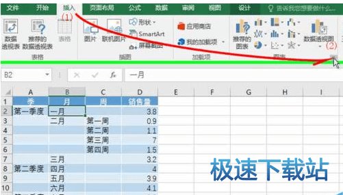 图：旭日图