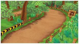 图：森林赛道