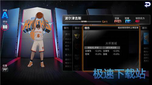 图：尼克斯球队阵容