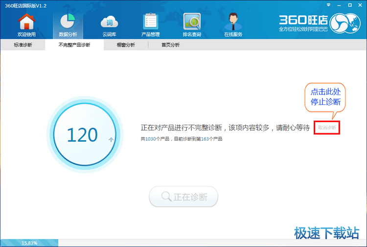 图：不完整产品诊断