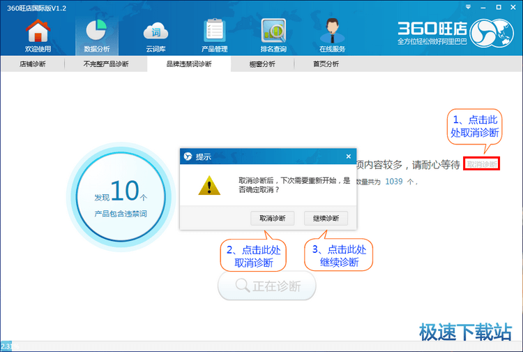 图：品牌违禁词诊断