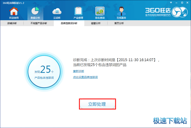 图：品牌违禁词诊断