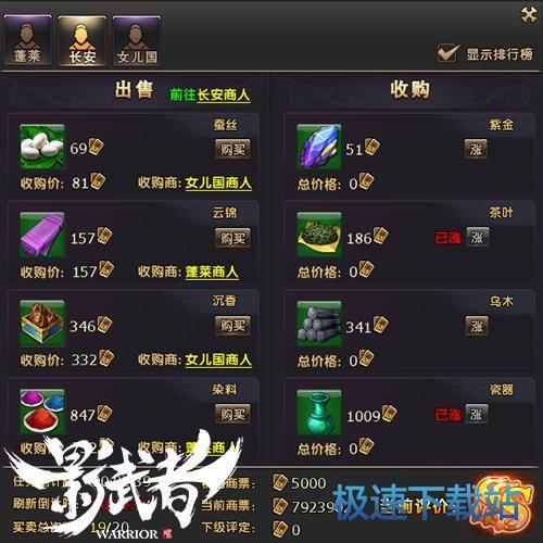 图：跑商玩法全揭秘