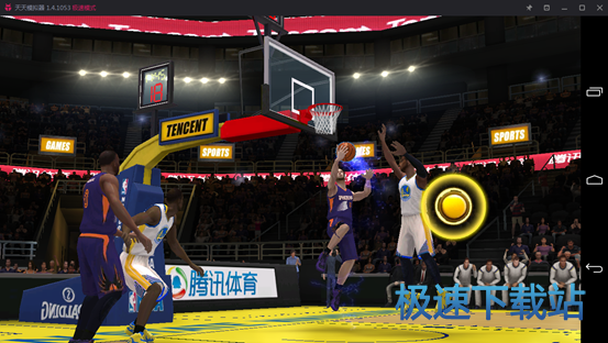 图：用电脑玩王牌NBA手游
