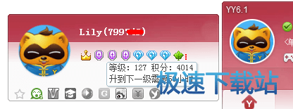 YY等级、积分