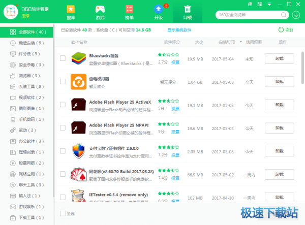 360软件管家卸载