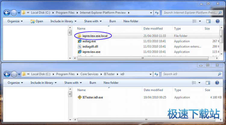图：IE9 preview