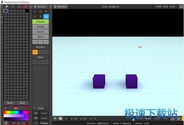 图：MagicaVoxel使用教程