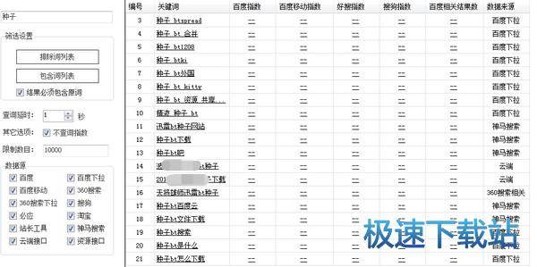 图：熊猫关键词工具使用教程