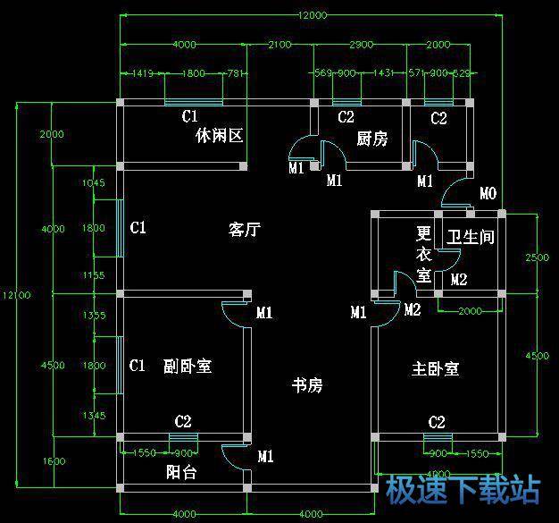 图：快速绘制平面图