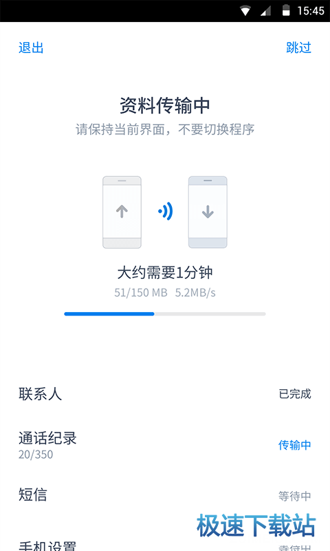 图：传输数据