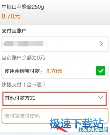 图：支付宝付款