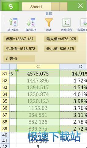 图：自动求和