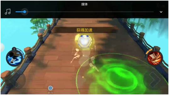 图：翠林逐风