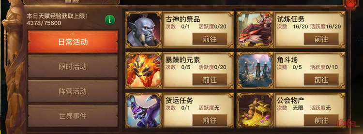 图：升级经验来源
