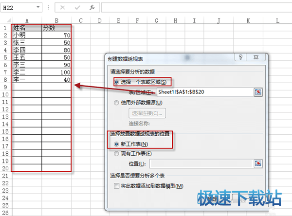 图：分区统计
