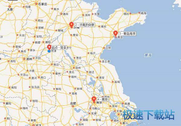 图：标注路线