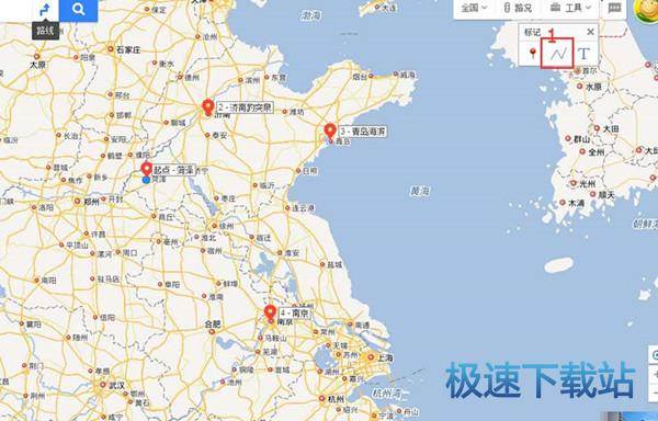 图：标注路线