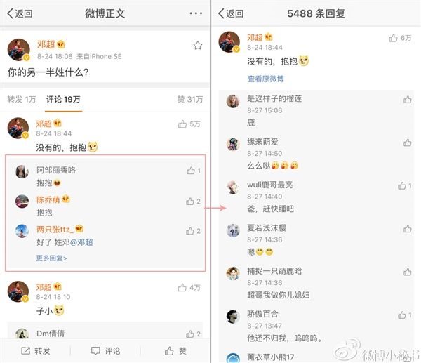 图：微博