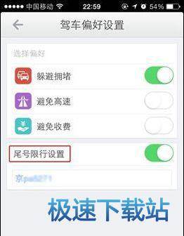 图：限行提醒