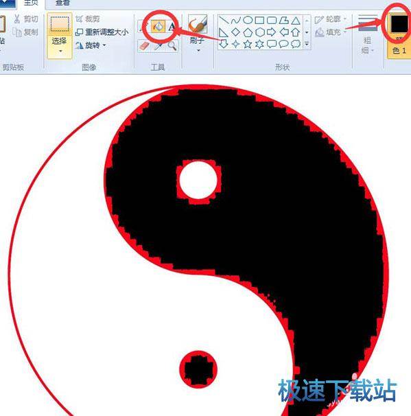 图：填充颜色
