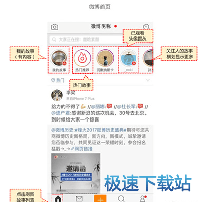 图：微博故事