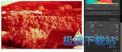 图：分离色调