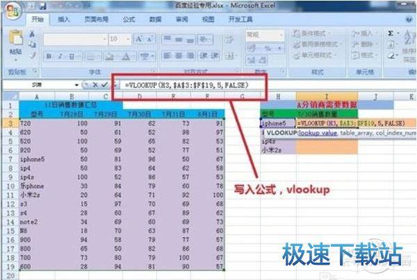 图：Vlookup函数