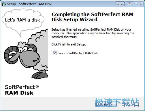 图：SoftPerfect RAM Disk安装教程