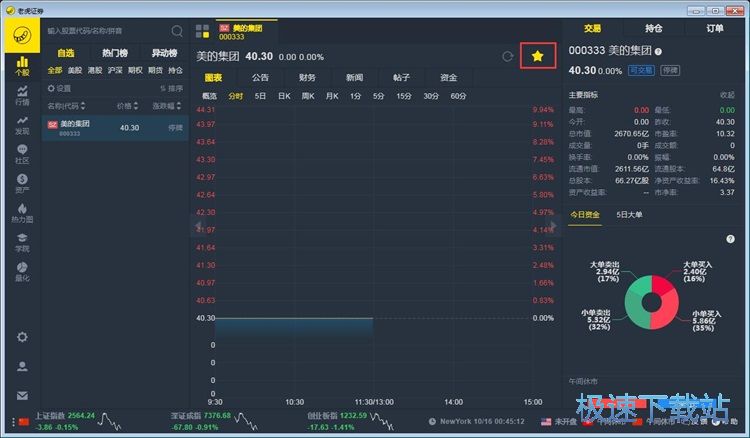 图：添加自选股教程