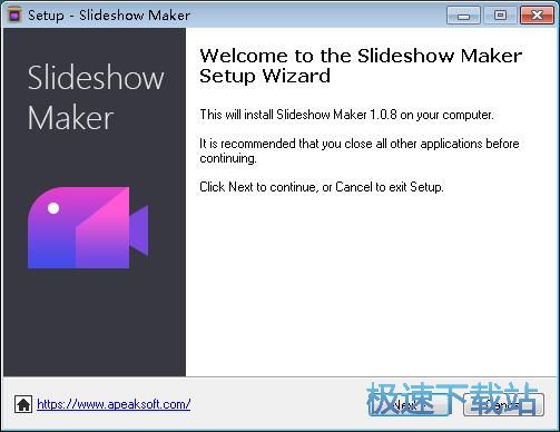 图：Apeaksoft Slideshow Maker安装教程