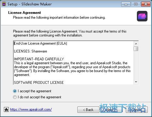 图：Apeaksoft Slideshow Maker安装教程