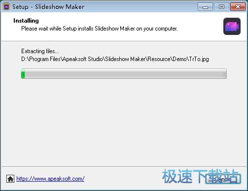 图：Apeaksoft Slideshow Maker安装教程