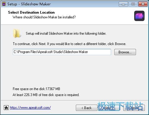 图：Apeaksoft Slideshow Maker安装教程