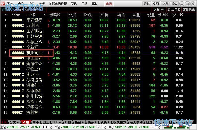 图：添加自选股教程
